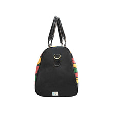 Load image into Gallery viewer, Juneteeth Flower Duffle New Waterproof Travel Bag