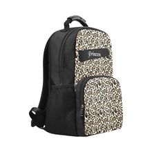 Load image into Gallery viewer, Princess Cheetah print backpack