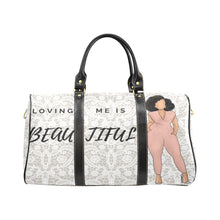Load image into Gallery viewer, LOVING ME IS BEAUIFUL DUFFLE