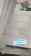 Load and play video in Gallery viewer, Custom Planner