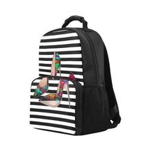 Load image into Gallery viewer, Multi Color High Heel Laptop Backpack