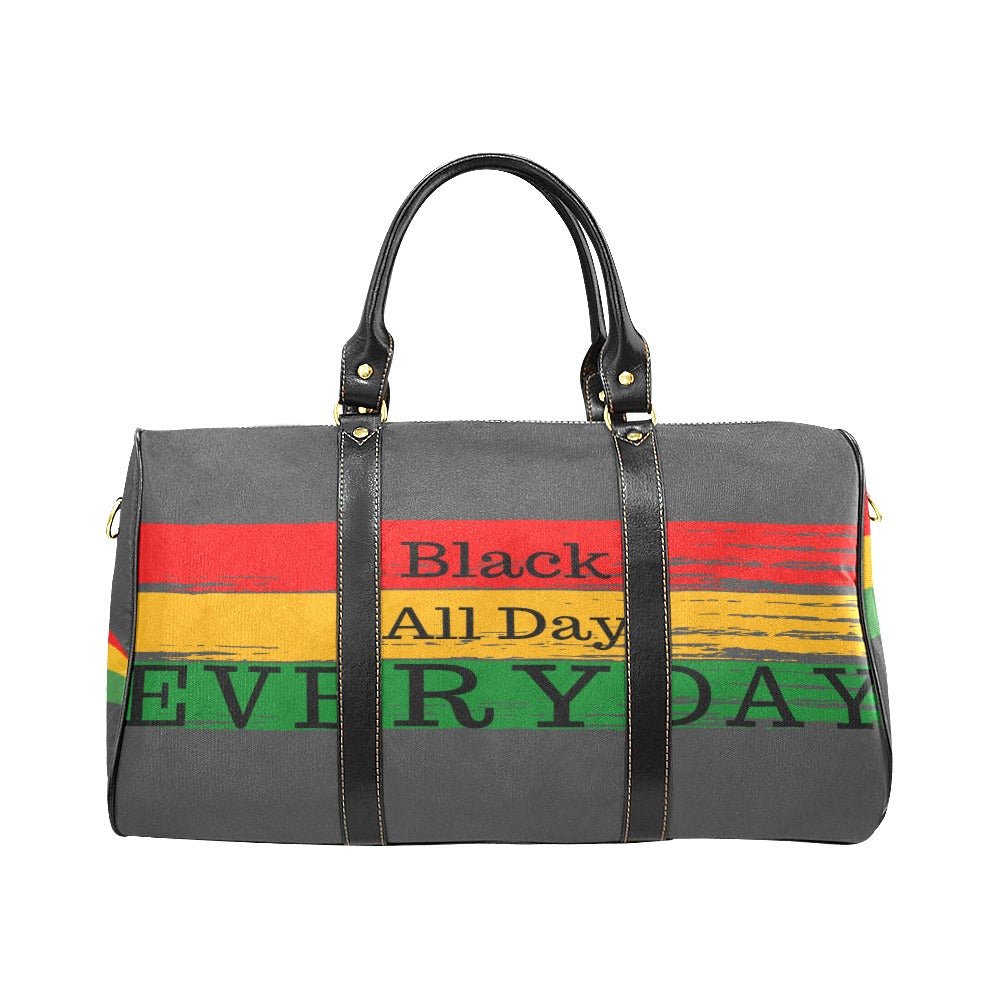 Black All Day EVERYDAY Duffle New Waterproof Travel Bag