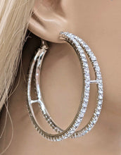 Load image into Gallery viewer, Double Hoop Earrings
